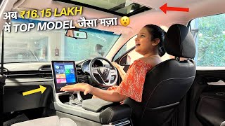 MG HECTOR SHINE PRO LUXURY FEATURES AT JUST ₹166 LAKH  WAAH MG 👌🏻 [upl. by Krahling987]