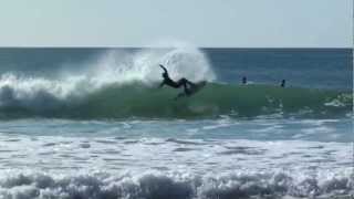 Surf at Arrifana Beach in WINTER [upl. by Oyam]