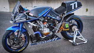 SUZUKI GSX1000R KATANA by Team KAGAYAMA 2018 秋 TOT Racer [upl. by Saimerej]