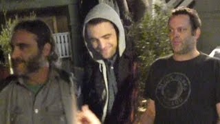 Robert Pattinson Parties With Barflies Vince And Joaquin [upl. by Llehcsreh]