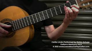 Cielito Lindo Guitar Instrumental Arranged and Performed by Stefan Schyga [upl. by Hinkel531]