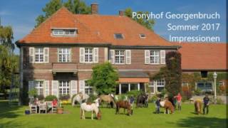 Sommerferien 2017 auf dem Ponyhof Georgenbruch [upl. by Kirst]