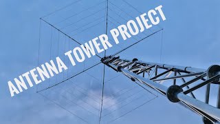 How I built my antenna tower with Hexbeam on top A to Z [upl. by Caasi385]