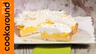 Crostata meringata al limone  Ricette crostate golose [upl. by Goren]