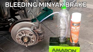 Cara Bleeding Minyak Brake Seorang Diri [upl. by Ammadis]