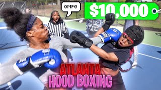 ATLANTA BOXING ALL GIRLS EDITION atlanta bwb [upl. by Notelrac]