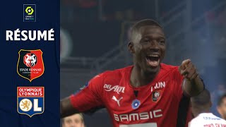 STADE RENNAIS FC  OLYMPIQUE LYONNAIS 4  1  Résumé  SRFC  OL  20212022 [upl. by Warga]