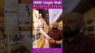 INDRI Single Malt Whisky nilgirikashyap indri whisky [upl. by Hedvig]