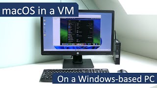 Run macOS Sonoma in a VM on a Windows PC [upl. by Gitt]