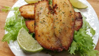 Filete de Tilapia en el Airfryer [upl. by Yelwah]