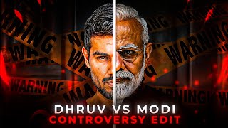 Dhruv Rathee Vs Narendra Modi 💀💥  Biggest Controversy 😈⚡ iTZ PRIYANSH [upl. by Sewoll]