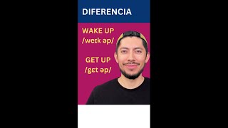 Diferencia entre wake up y get up Pronunciación IPA [upl. by Yrret107]