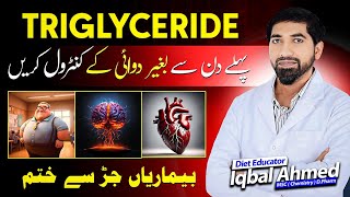 Triglyceride Kam Karne Ke Upay  How To Lower Triglycerides Naturally [upl. by Layod]