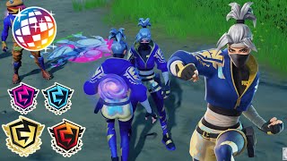 NEW Champion Kuno skin BATTLES IN Party Royale ‼️4K HDR Gameplay [upl. by Inwat]