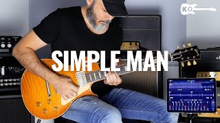 Lynyrd Skynyrd  Simple Man  Electric Guitar Cover by Kfir Ochaion  Jamzone App [upl. by Auvil125]