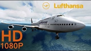 【FSX】Movie  Lufthansa in 30 sec  FullHD 1080 P [upl. by Yenroc]