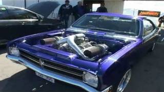 Twin Turbo LS1Powered HK Monaro on Dyno [upl. by Annola]