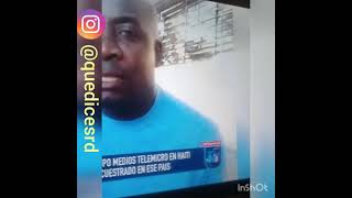 Telemicro anunció que su corresponsal en Haiti Alexander Gálvez probablemente fue secuestrado [upl. by Rutledge]