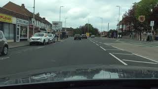 Spur Road Roundabout Farlington 3rd exit to A3 Waterlooville Portsmouth Driving Test Route Help [upl. by Merth]