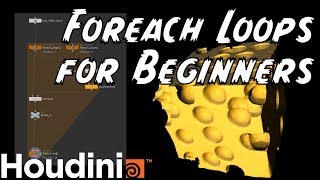 Foreach Loops in Houdini for Beginners [upl. by Phemia]