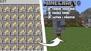 Minecraft Farma Świń Czyli Jedzenia Farmy [upl. by Ahseinar]