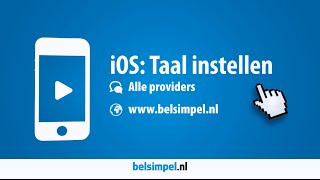 Tips amp Tricks  iPhone Taal instellen [upl. by Perusse]