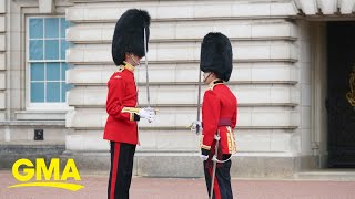 Changing of the Guard returns to Buckingham Palace l GMA [upl. by Laon]