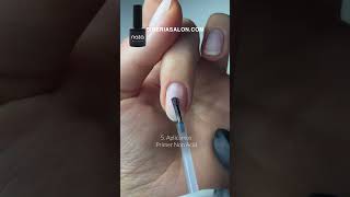 Aplica correctamente la base semipermanente para una manicura duradera sin levantamiantos 💅 [upl. by Colligan472]