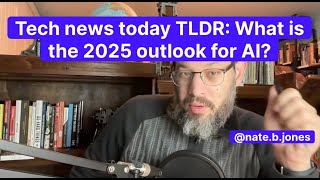 Tech news today TLDR What is the 2025 outlook for AI NVIDIA ASML TSMC Google and Amazon [upl. by Dihgirb]