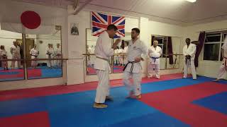 The Karate Academy Seminar 2023 ONE MINUTE HIGHLIGHT  softhard uke techniques and kuzushi [upl. by Neenwahs]