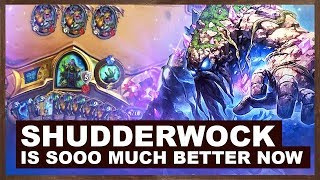 Shudderwock Is Sooo Much Better Now  Rastakhan’s Rumble  Hearthstone [upl. by Okomom]