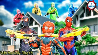 Siêu Nhân Nhện Tiêu Diệt JOKER Giải Cứu Nhện Nhí  Tổng Hợp Video Hay Nhất  SpiderMan Family [upl. by Micaela246]