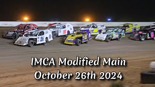 IMCA Modified Main At Central Arizona Raceway October 26th 2024 [upl. by Rohclem976]