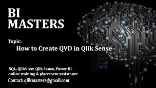 QVD Creation in Qlik Sense [upl. by Dulcia]