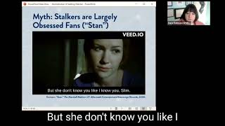 “Totally Stalking You” How Stalking is Normalized and How We Can Stop It 0124 [upl. by Sirc]