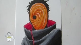 How to draw Tobi トビ うちはオビト [upl. by Aw]