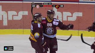 GenèveServette HC  CP Berne 23 OT1 01 01 20 [upl. by Baiel976]