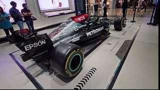 Mercedes AMG Petronas F1 car inside Dubai Mall [upl. by Gibbie]