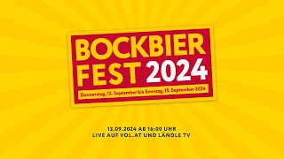 Frastanzer Bockbierfest 2024  Der Fassanstich [upl. by Eirena375]