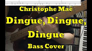 Christophe Maé  Dingue Dingue Dingue Bass Cover Bass Tab Transcription [upl. by Aitas]