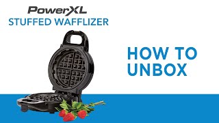 Unboxing 📦 your new PowerXL Wafflizer waffle maker 🧇 [upl. by Oderf]