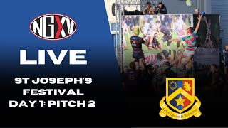 LIVE RUGBY ST JOSEPHS COLLEGE NATIONAL SCHOOLS RUGBY FESTIVAL 2022  PITCH 2 DAY 1 [upl. by Erodavlas]