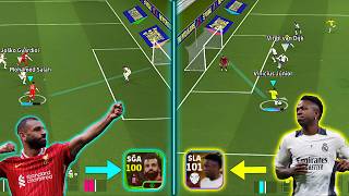 Salah VS Vinicius Jr Which is Better efootball 2025 mobile [upl. by Klinger207]