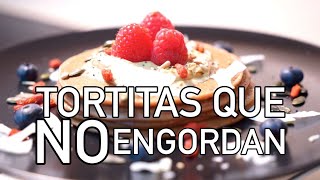 Receta tortitas PROTÉICAS dulces NO ENGORDAN Dittamoon [upl. by Nellir]