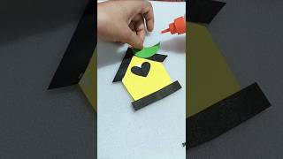 Amazing paper birds house craft ideascraft bird house diy vairalshot kidcraft youtube trend [upl. by Ahsiyk]