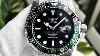 Xshipvn Invicta Pro Diver Quartz Black Dial Men Watch 36547 [upl. by Oirelav]