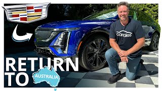 It’s electric only for Cadillacs return to Australia  2025 Cadillac Lyriq first drive [upl. by Annabel505]