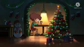 amphibia froggy little Christmas ending but with the original season 3 end credits [upl. by Esineg]