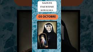 Sainte Faustine Kowalska misecricorde jesuschrist 05octobre [upl. by Odrareg]