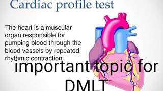 Cardiac profile test full detail [upl. by Ermina196]